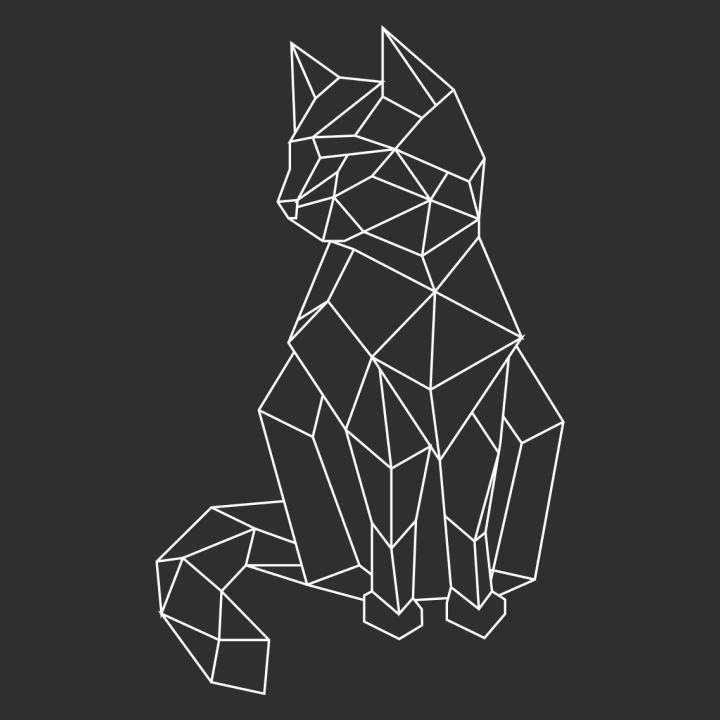 Cat Geometric Sudadera con capucha para mujer 0 image