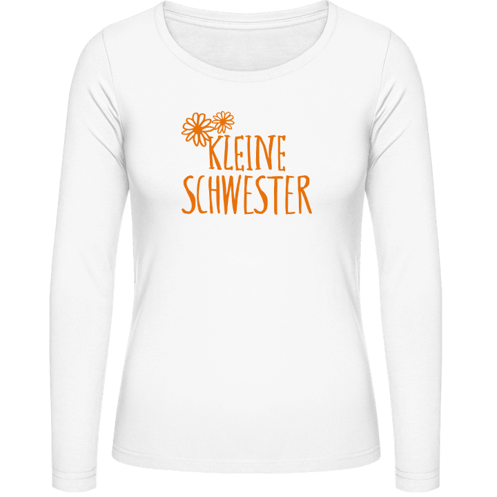 Kleine schwester blume T-shirt à manches longues pour femmes 0 image