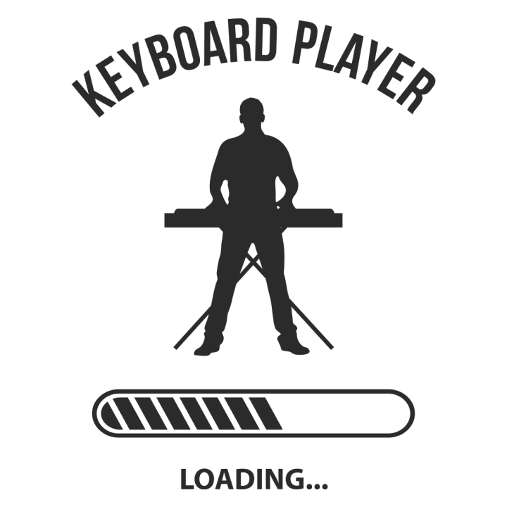 Keyboard Player Loading T-shirt à manches longues pour femmes 0 image