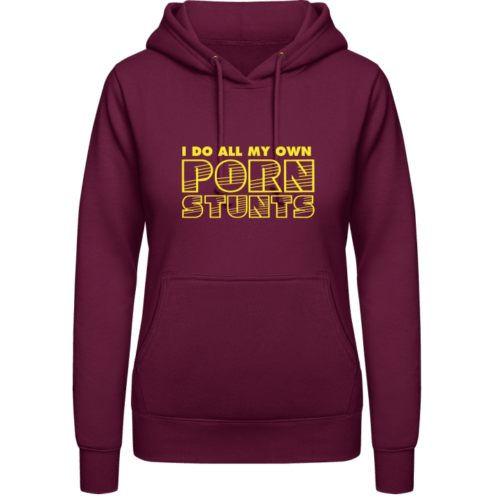 Porn Stunts Vrouwen Hoodie contain pic