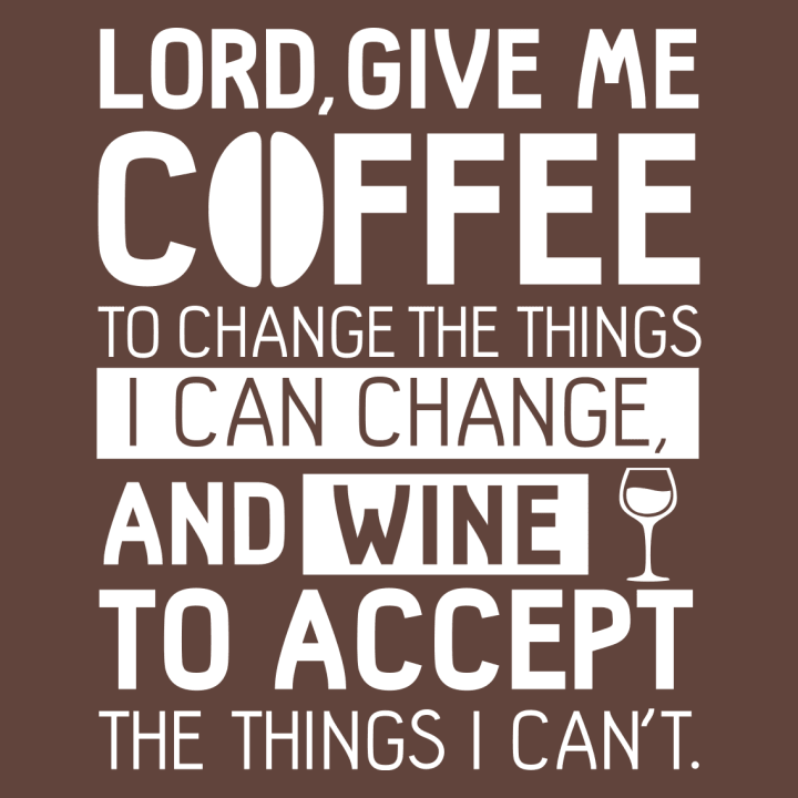 Lord, Give Me Coffee To Change The Things I Can Change Camisa de manga larga para mujer 0 image