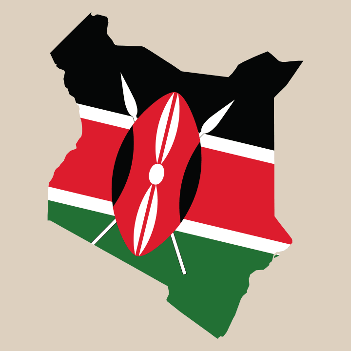 Kenia Map Frauen Langarmshirt 0 image