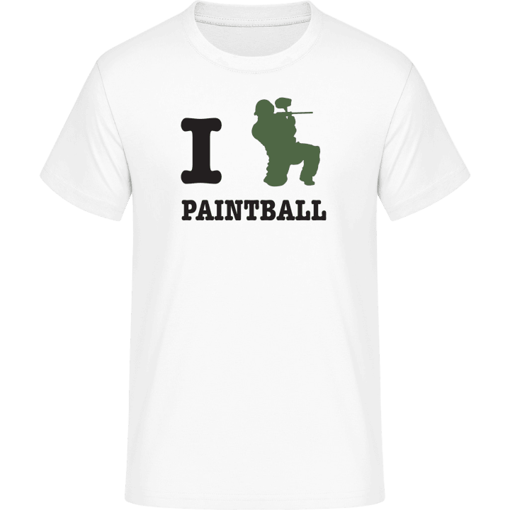 I Love Paintball T-Shirt 0 image