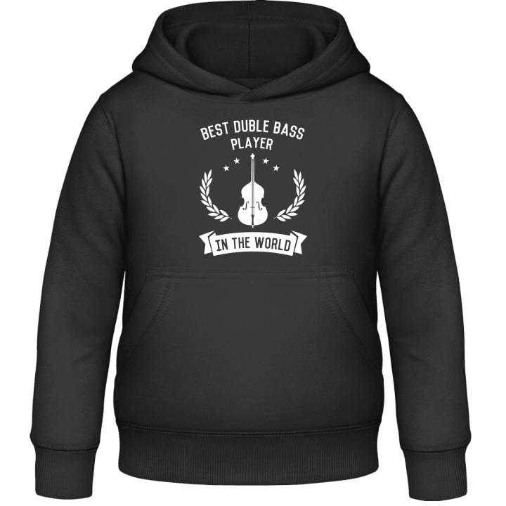 Best Double Bass Player In The World Barn Hoodie contain pic