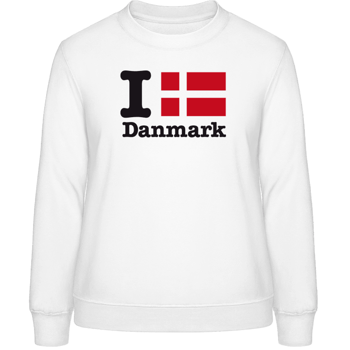 I Love Danmark Women Sweatshirt contain pic