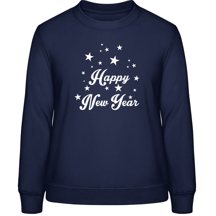 Happy New Year With Stars Women Sweatshirt 0 image