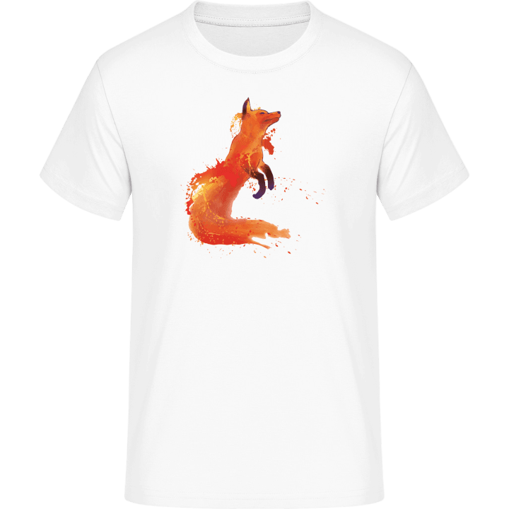 Watercolor Fox Body T-Shirt contain pic