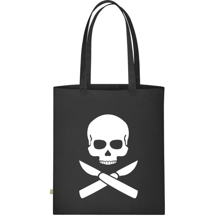 Skull With Knives Stofftasche 0 image