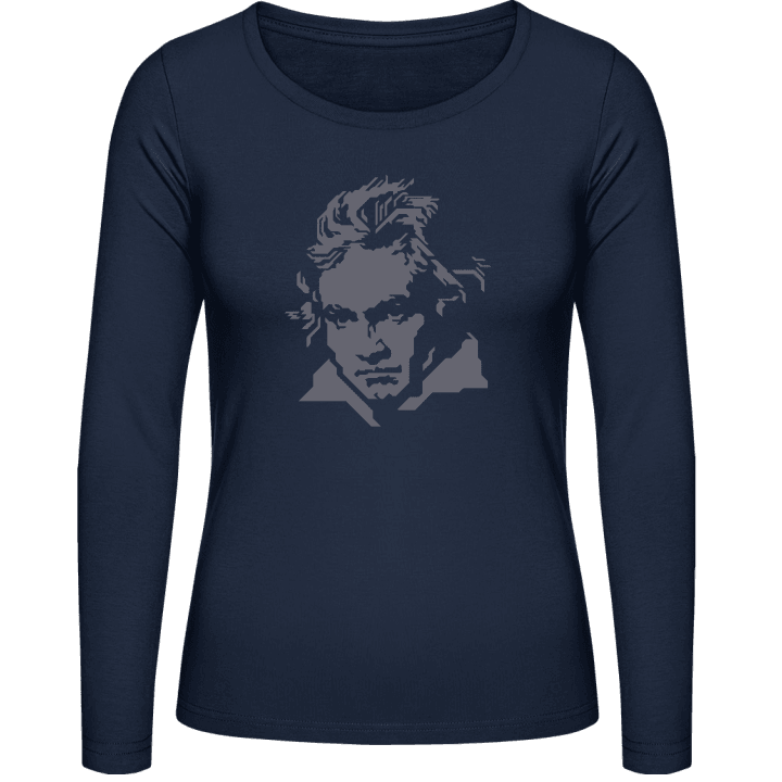 Beethoven Vrouwen Lange Mouw Shirt 0 image
