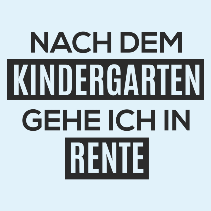 Nach dem Kindergarten gehe ich in Rente Kids T-shirt 0 image