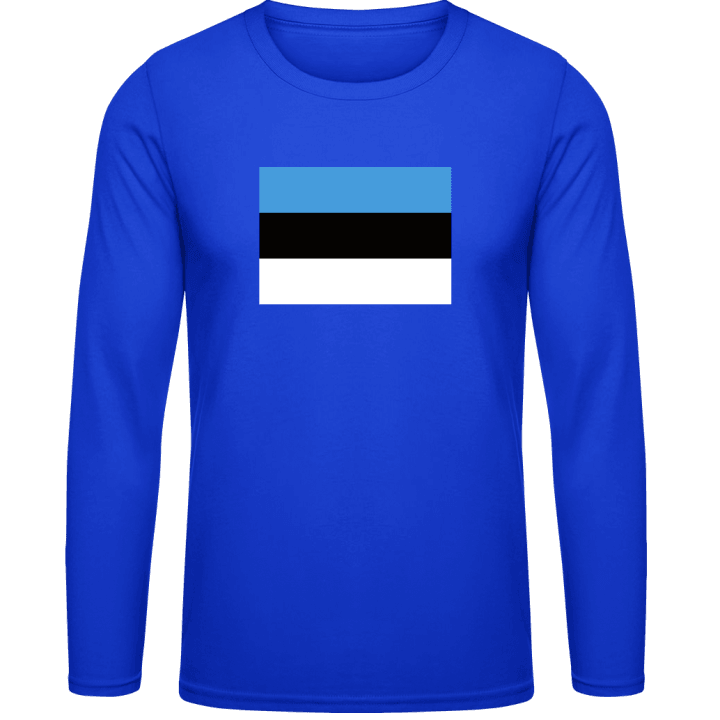 Estland Flag T-shirt à manches longues contain pic