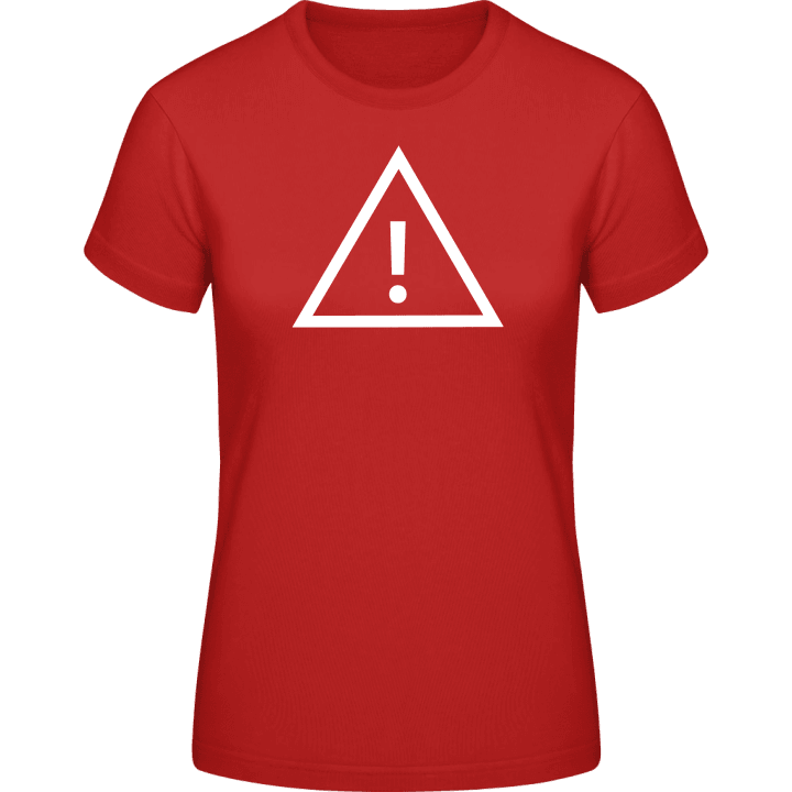 Attention Exclamation Frauen T-Shirt 0 image