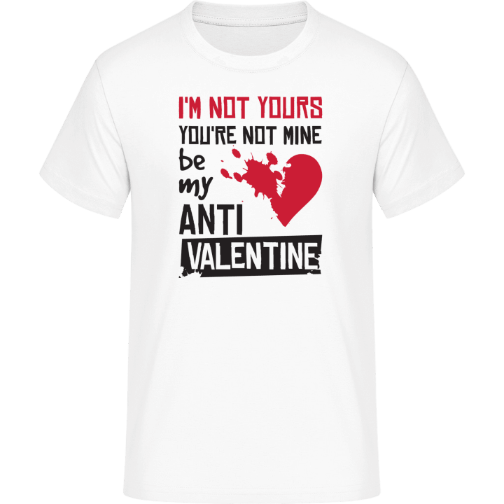 Be My Anti Valentine T-skjorte 0 image