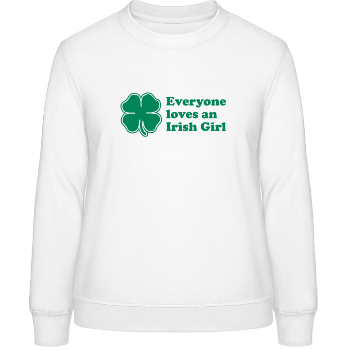Everyone Loves An Irish Girl Vrouwen Sweatshirt 0 image