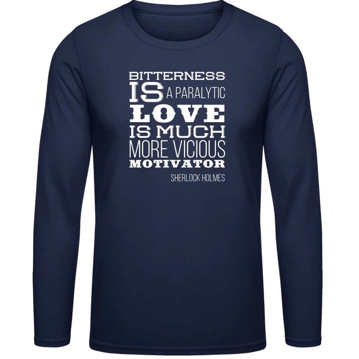 Bitterness Sherlock Holmes Shirt met lange mouwen 0 image