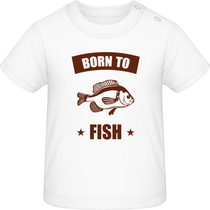 Born To Fish Funny Baby T-Shirt 0 image