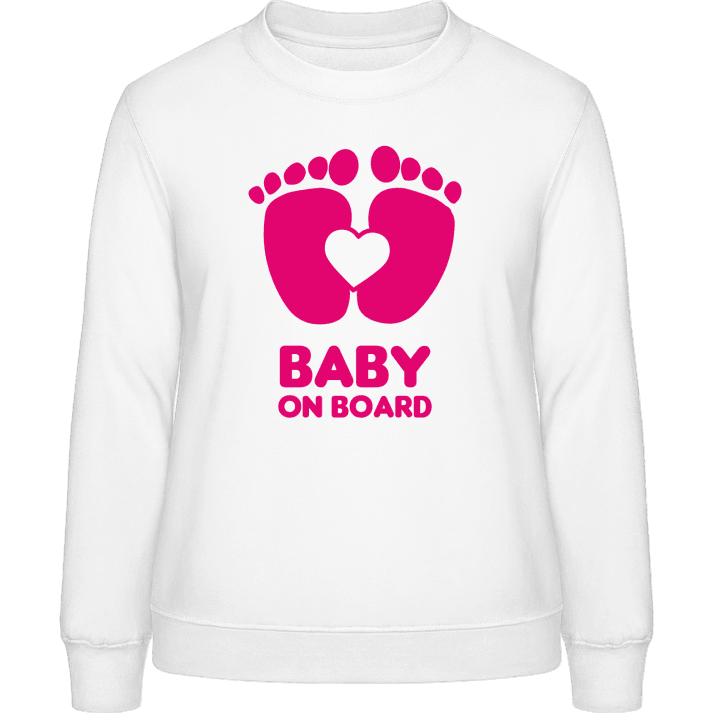 Baby Girl On Board Logo Frauen Sweatshirt 0 image