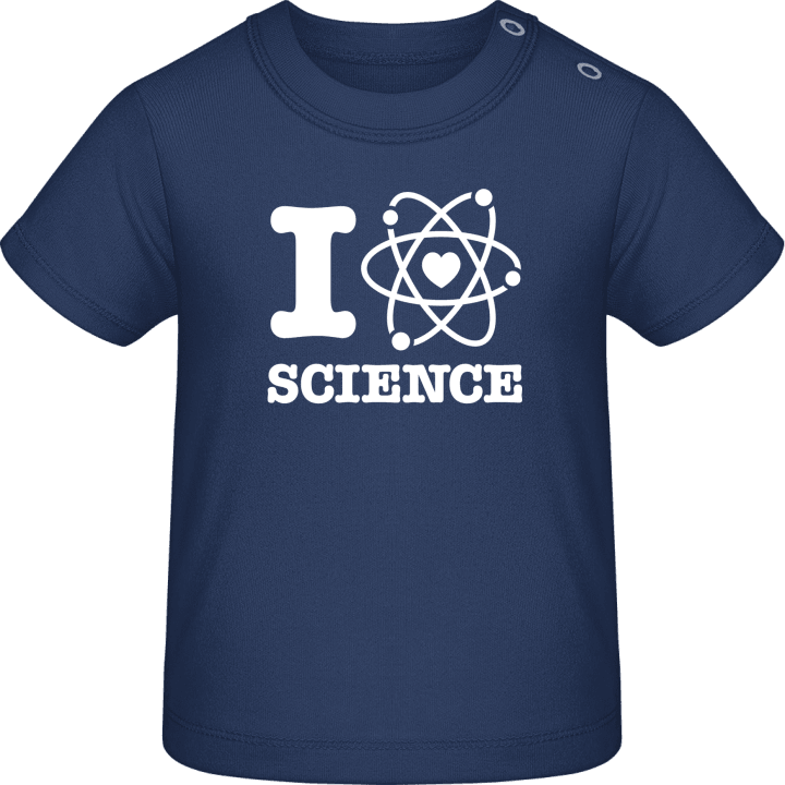 I Love Science Baby T-skjorte 0 image