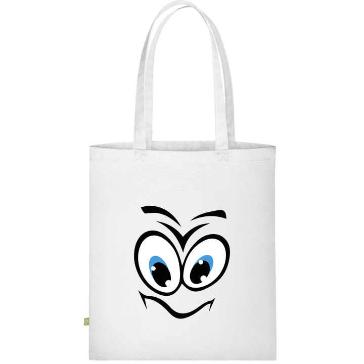 Smiley Character Väska av tyg contain pic