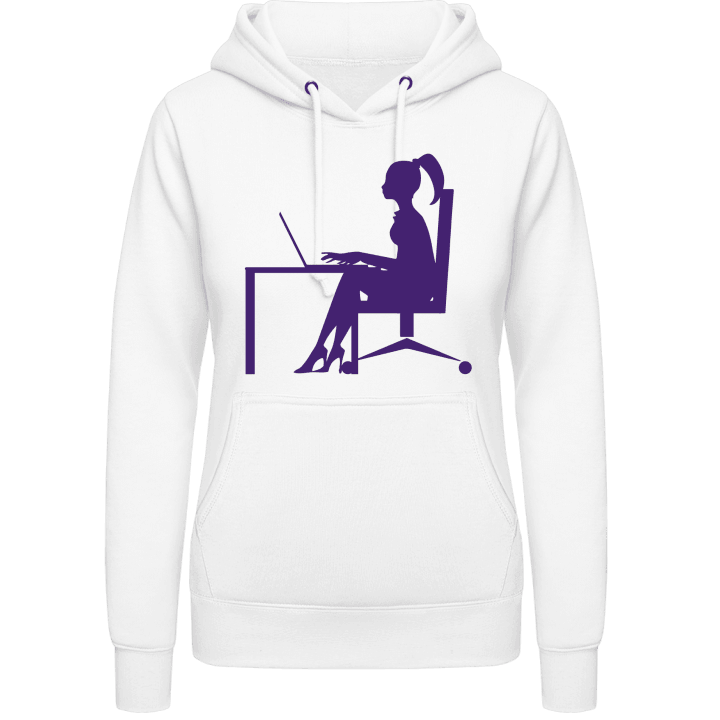 Office Girl Women Hoodie contain pic