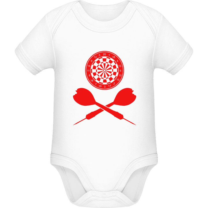 Crossed Darts with Target Baby Romper contain pic