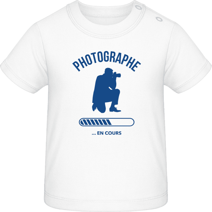 Photographe En cours Camiseta de bebé contain pic