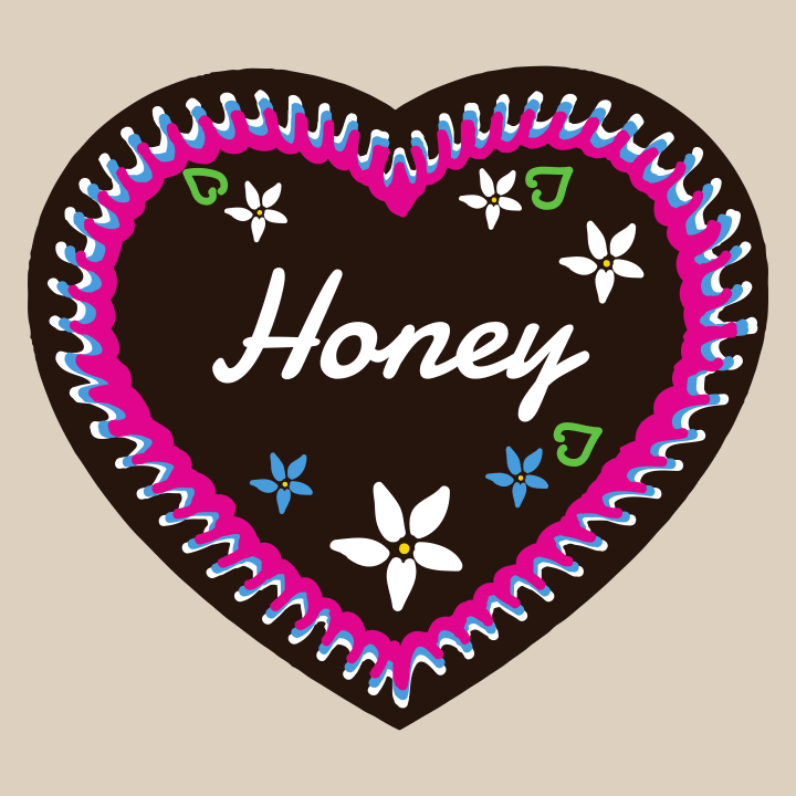 Honey Gingerbread heart Camicia donna a maniche lunghe 0 image