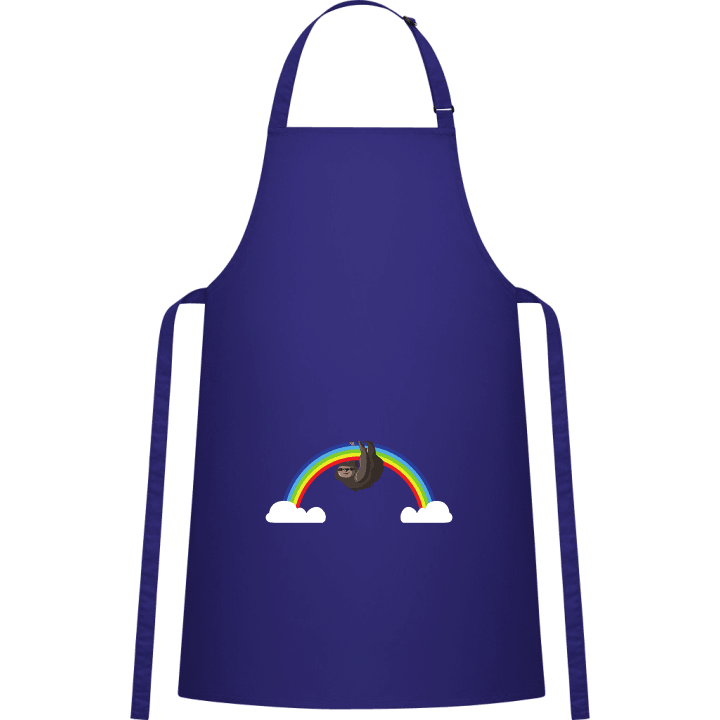 Sloth On Rainbow Förkläde för matlagning 0 image