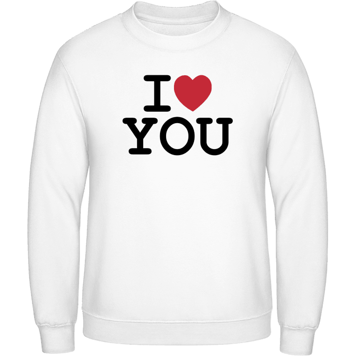 I heart you Sweatshirt contain pic