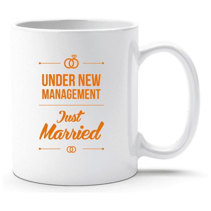Just Married Under New Management Coppa contain pic