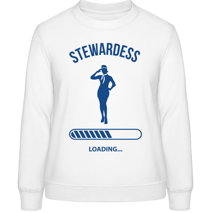 Stewardess Loading Vrouwen Sweatshirt contain pic