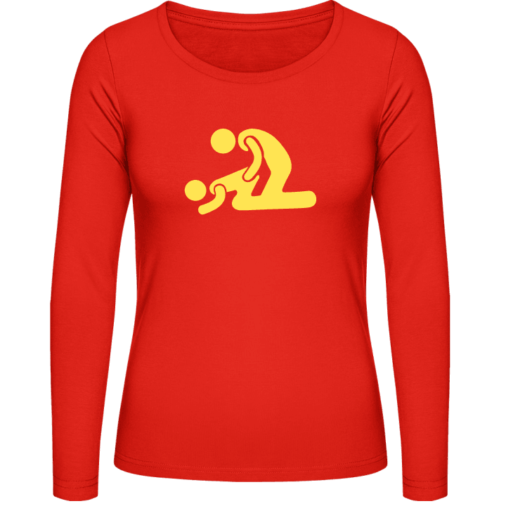 Doggy Style Position Women long Sleeve Shirt contain pic