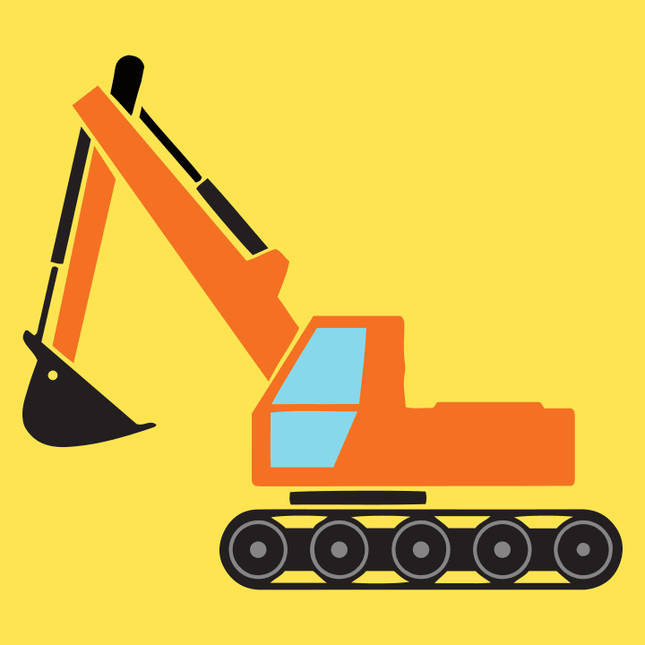 Excavator Construction Baby Strampler 0 image