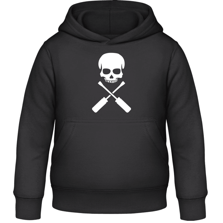 Electrician Skull Kids Hoodie contain pic