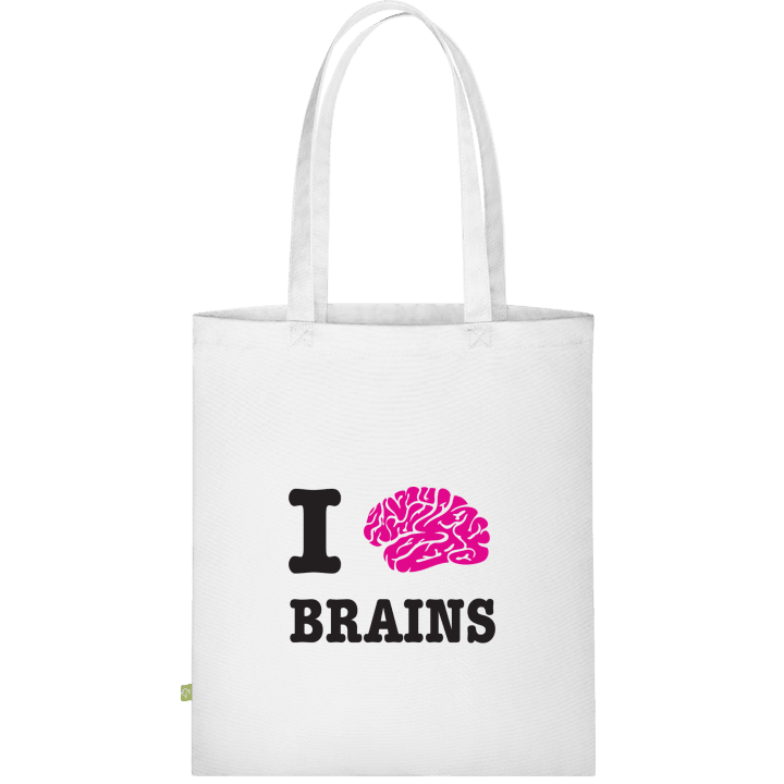 I Love Brains Stofftasche contain pic