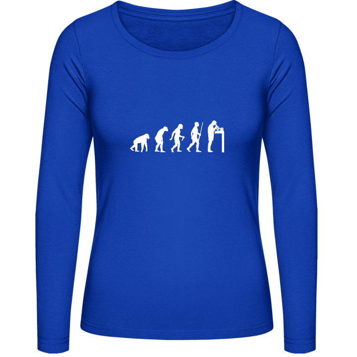 Chemist Evolution Camicia donna a maniche lunghe contain pic