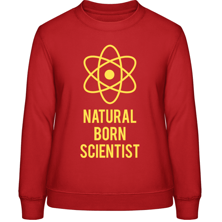 Natural Born Scientist Sweatshirt för kvinnor contain pic