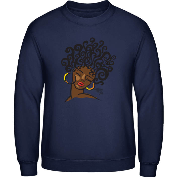 Afro Haircut Sweatshirt 0 image