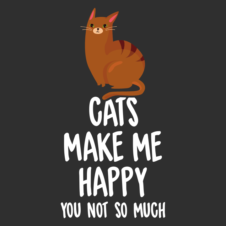 Cats Make Me Happy, You Not T-shirt för kvinnor 0 image