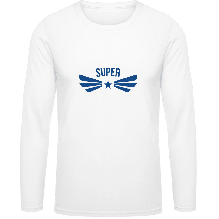 Winged Super + YOUR TEXT Long Sleeve Shirt 0 image