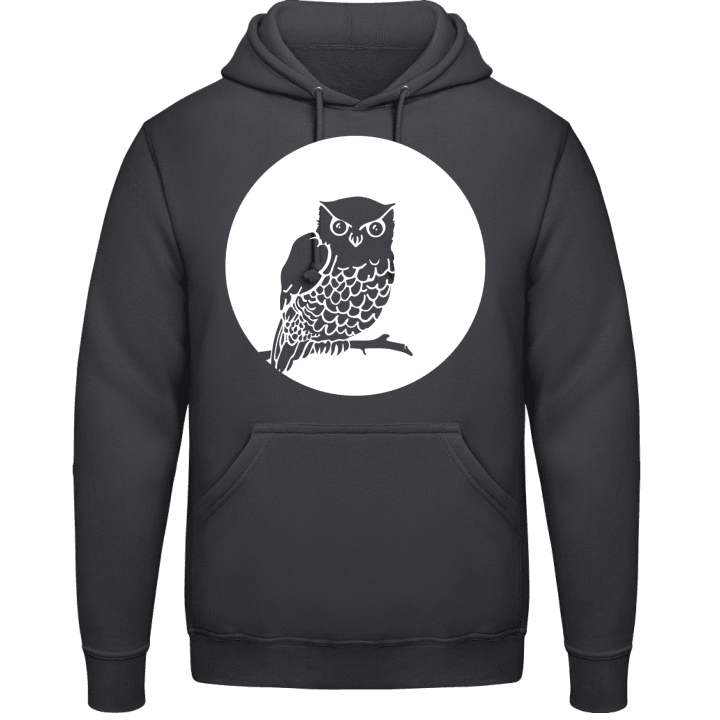 Owl and Moon Felpa con cappuccio 0 image