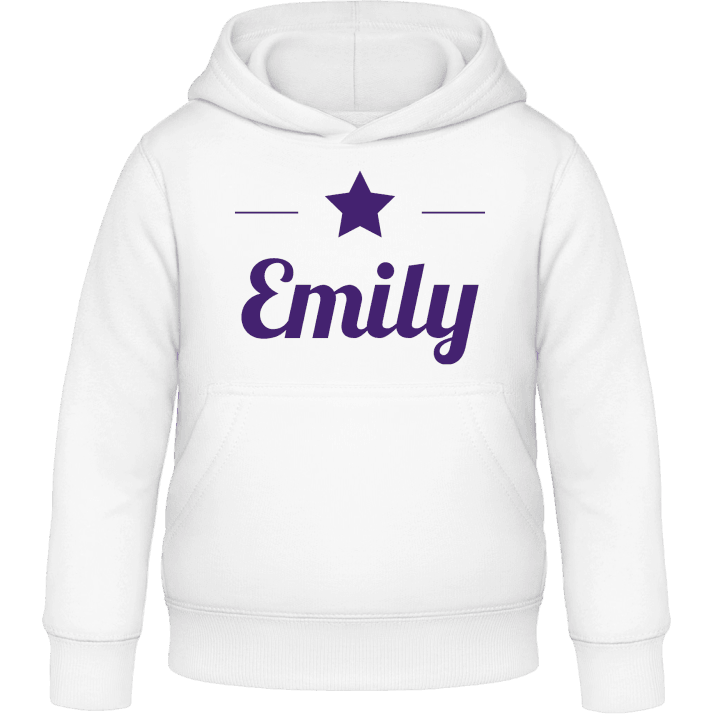 Emily Star Sweat à capuche pour enfants contain pic