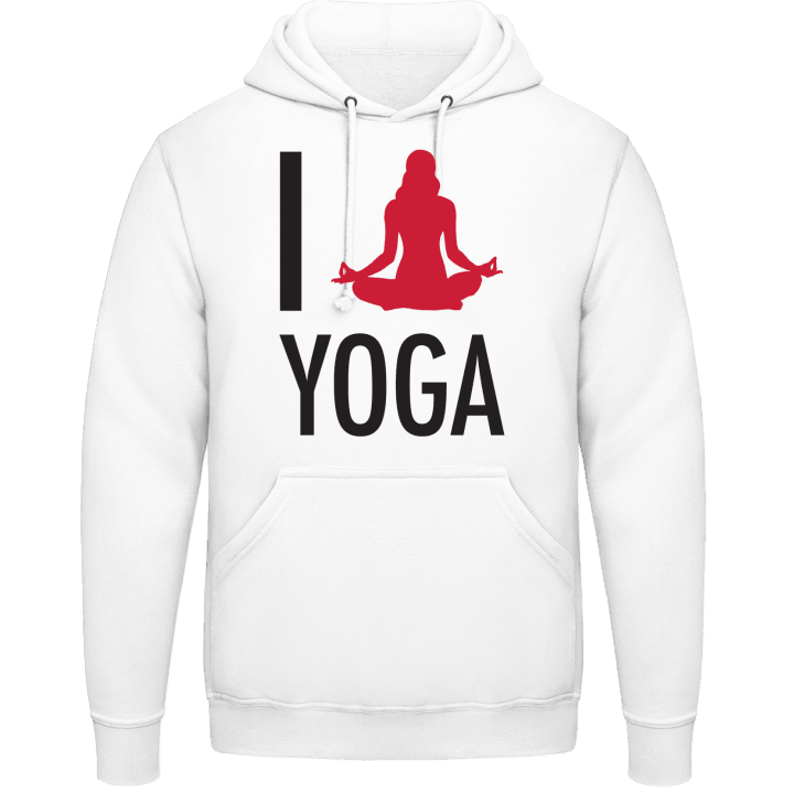 I Heart Yoga Sudadera con capucha contain pic