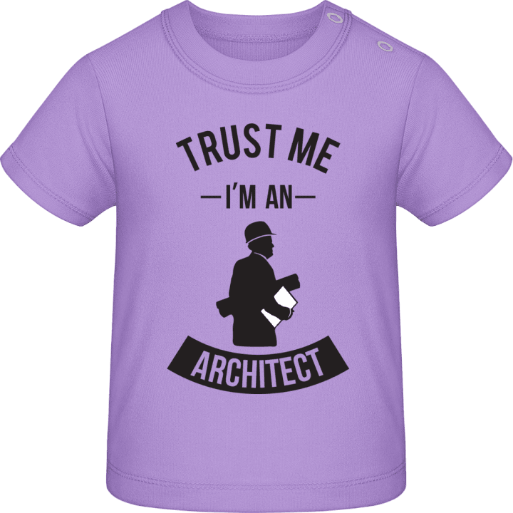 Trust Me I'm An Architect Baby T-skjorte contain pic