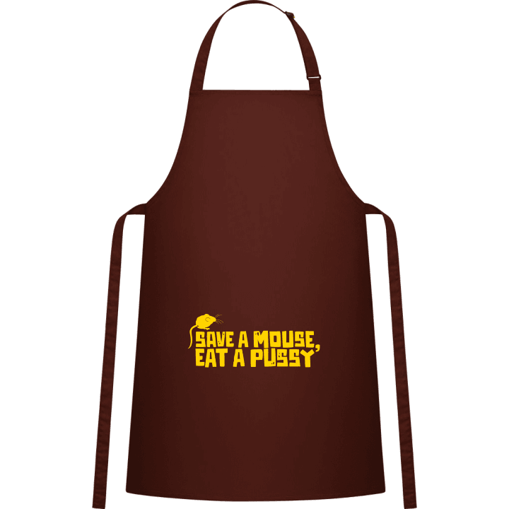 Save A Mouse Eat A Pussy Kitchen Apron contain pic