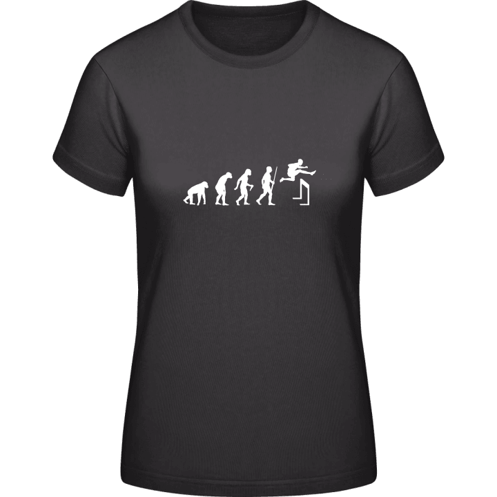 Hurdling Evolution T-skjorte for kvinner contain pic