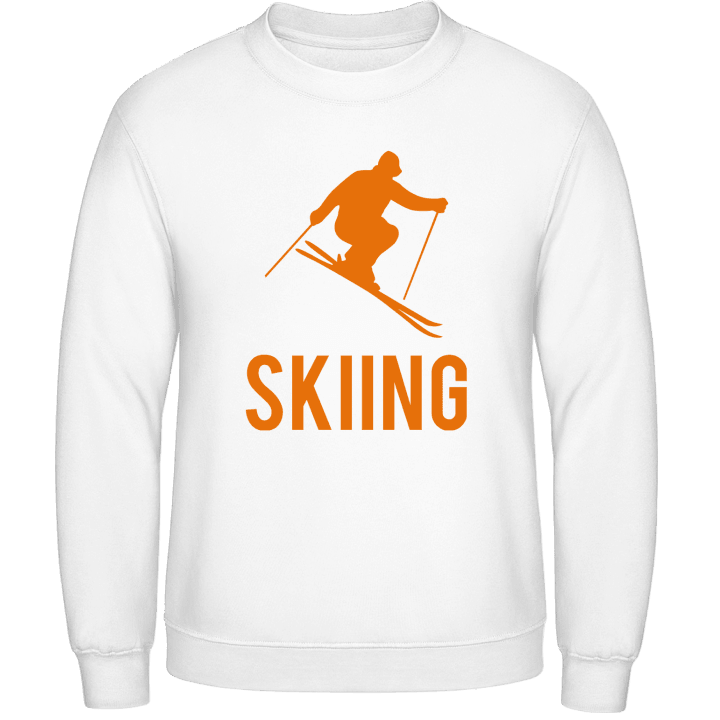 Skiing Logo Sweatshirt contain pic