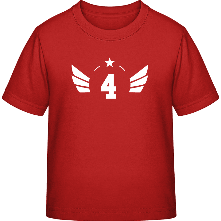 Quatre ans T-shirt pour enfants 0 image