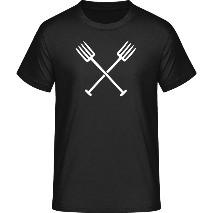 Crossed Pitchforks T-Shirt 0 image