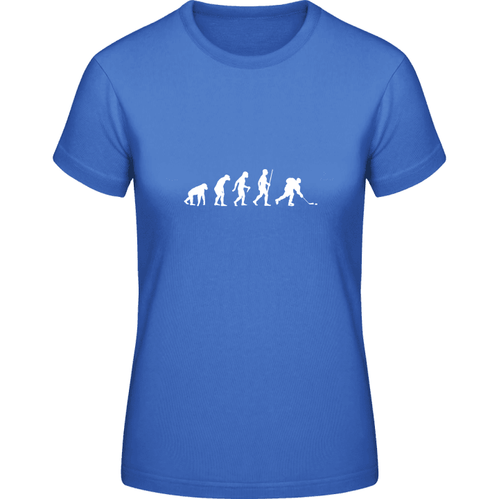 Ice Hockey Player Evolution T-skjorte for kvinner contain pic
